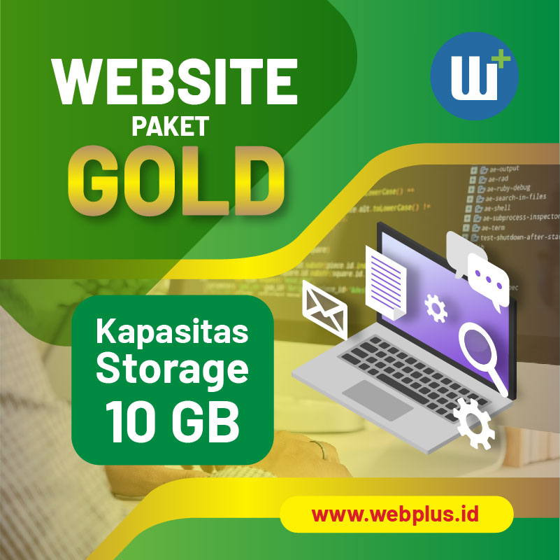 Paket Website WebPus.id - Gold Rp. 2.000K